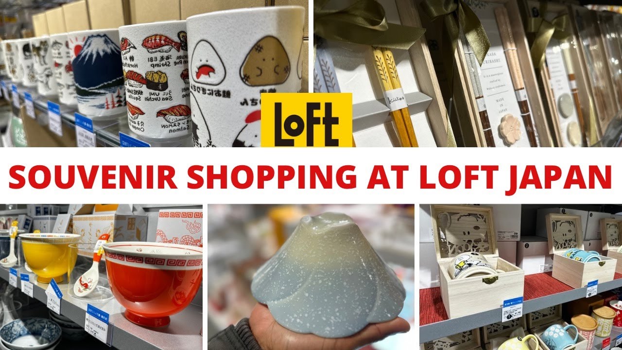 Сувенирный шопинг в Японии — лучшие сувениры в универмаге Loft в Японии [Loft]