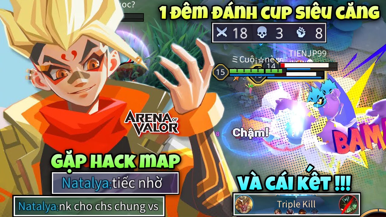1 Đêm Leo Cup Siêu Căng Bằng Ngộ Không Và Cái Kết Gặp Team Địch Có Hack Mập Sẽ Như Thế Nào !!!