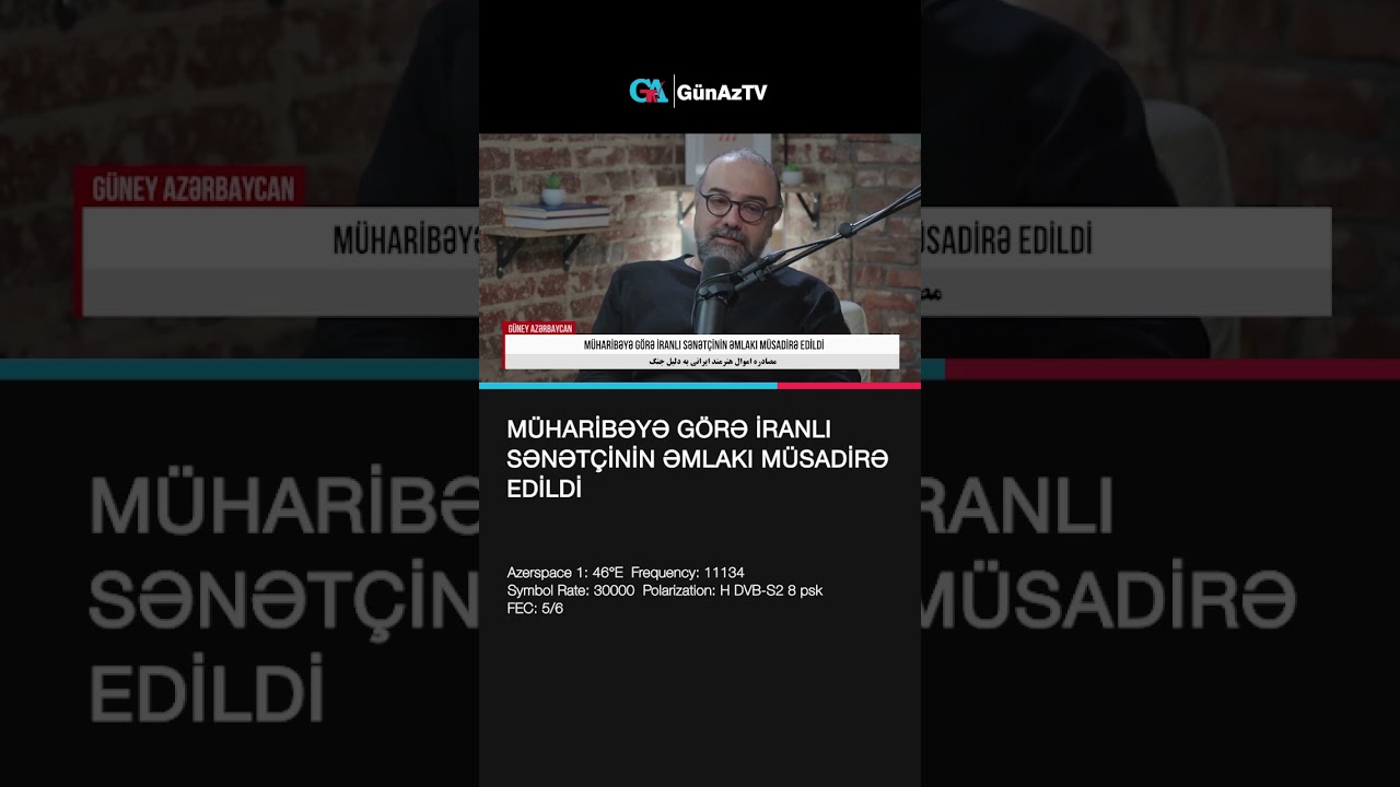 M&Uuml;HARİBƏYƏ G&Ouml;RƏ İRANLI SƏNƏT&Ccedil;İNİN ƏMLAKI M&Uuml;SADİRƏ EDİLDİ