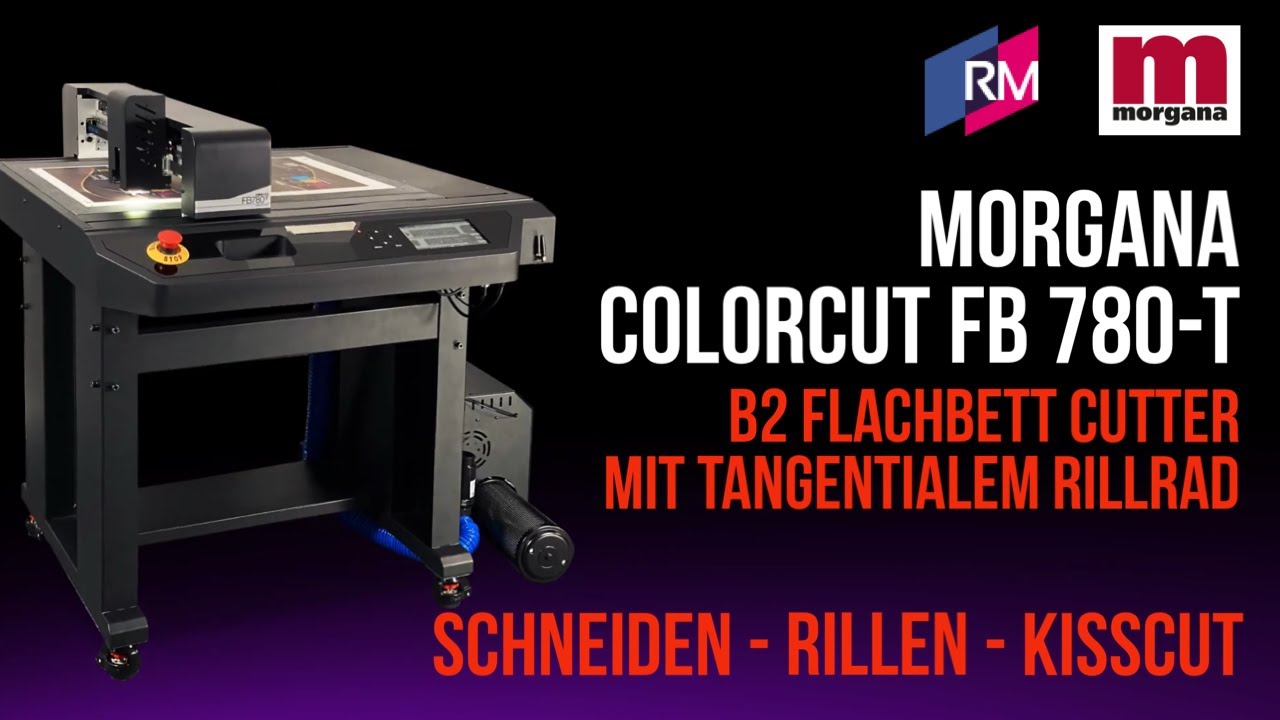 MORGANA ColorCut FB 780 T Flachbett Schneidplotter