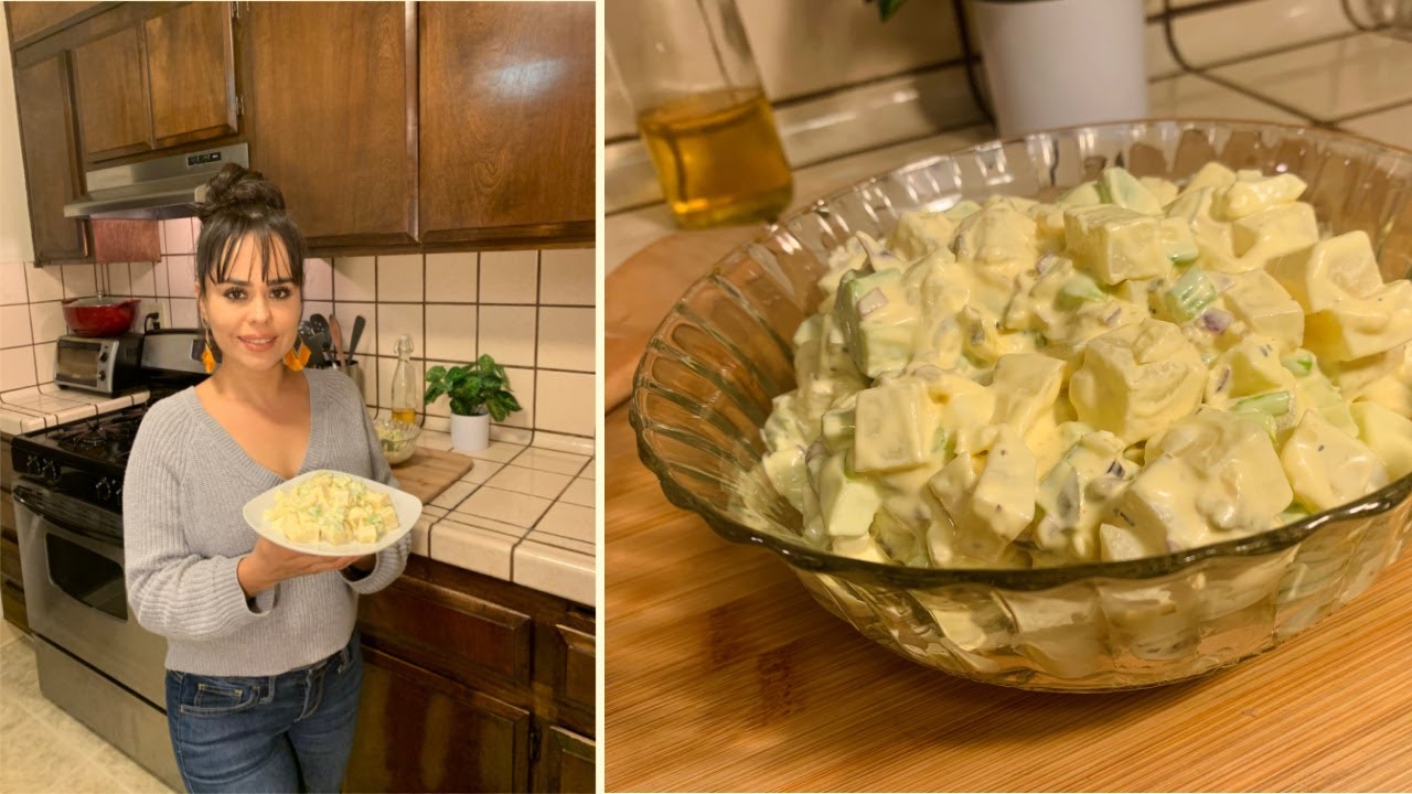 Como Hacer Ensalada de Papas con Huevo