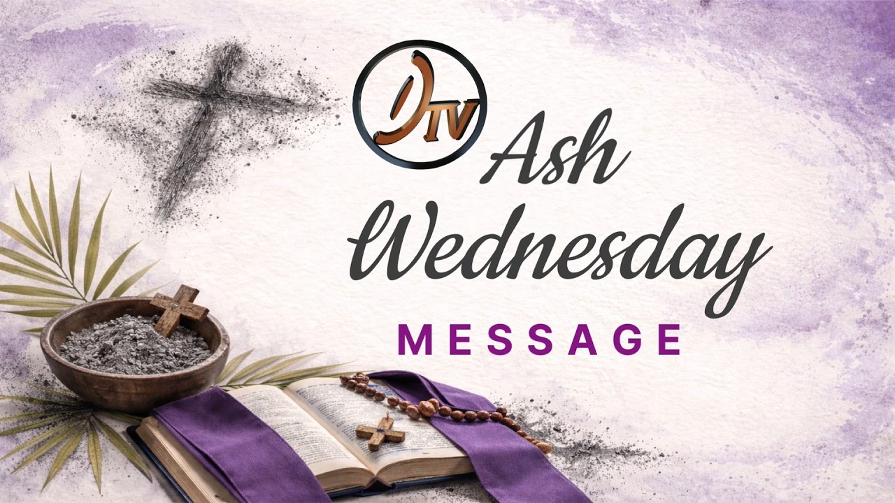 DTV's 2026 Ash Wednesday Message by The Very Rev'd Dean Ezra Minty