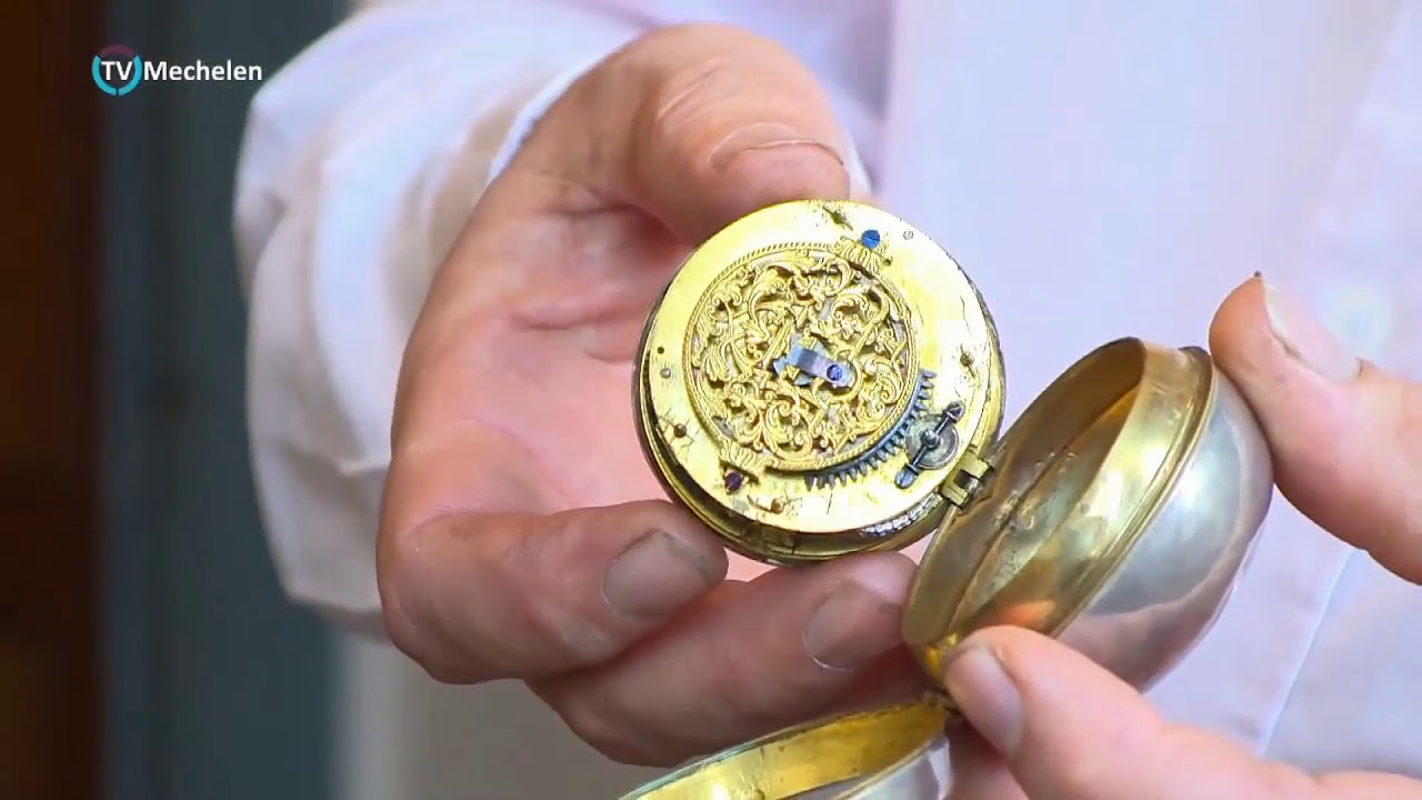 reportage van TV Mechelen over horlogeriemuseum in  2012