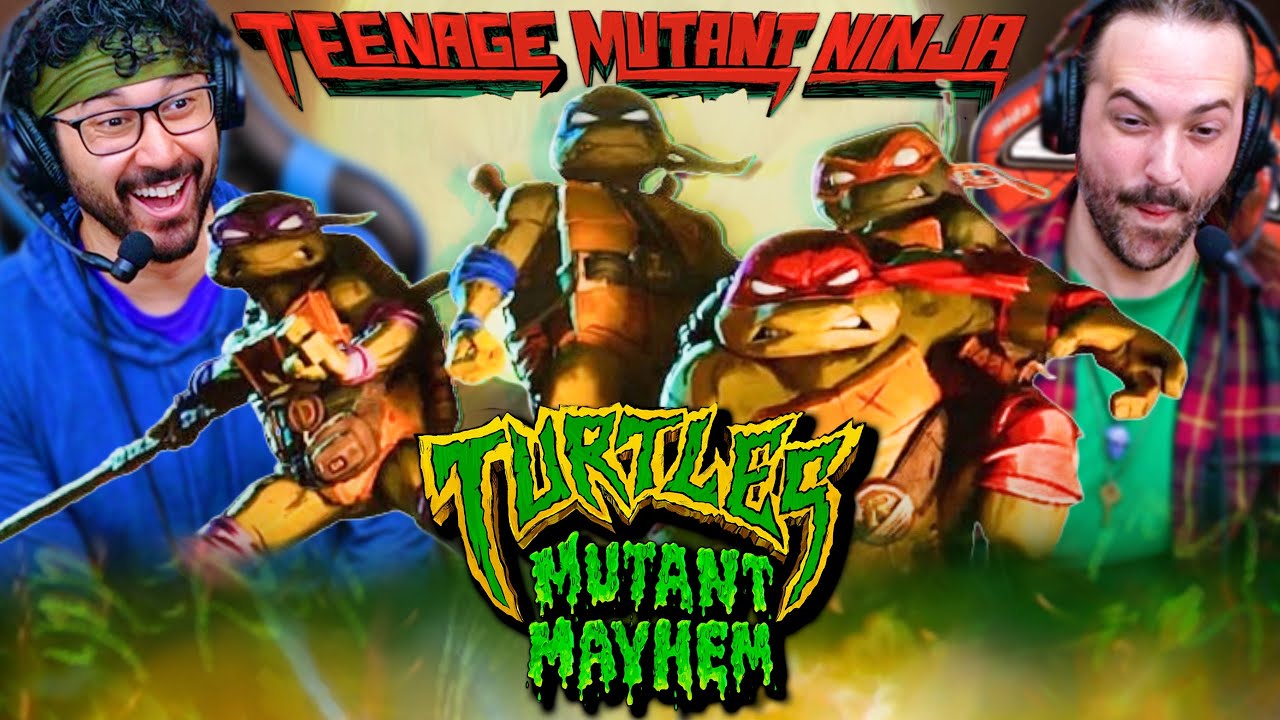 TEENAGE MUTANT NINJA TURTLES: Mutant Mayhem TRAILER REACTION!! TMNT Trailer 2