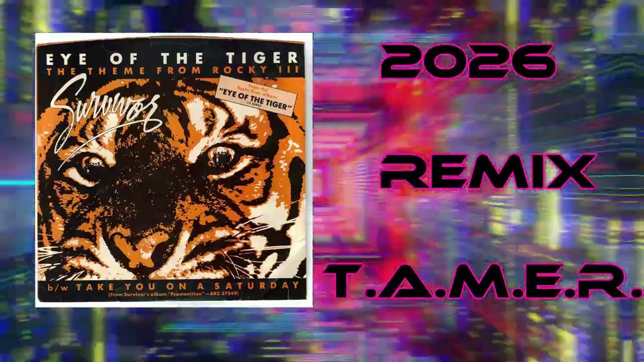 EYE OF THE TIGER 2026 REMIX - SURVIVOR - T.A.M.E.R.