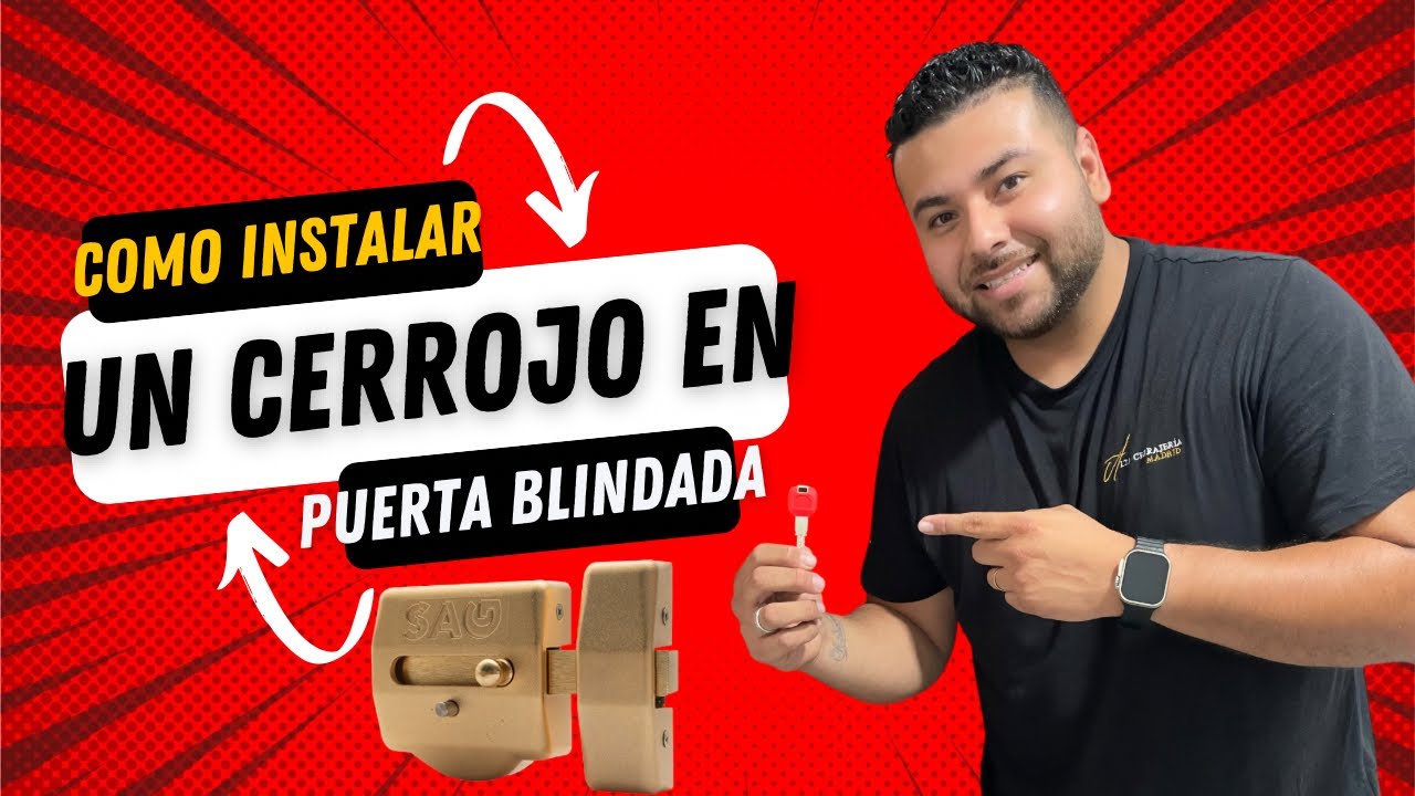 🚨Instalación DE CERROJO SAG EP40🚨