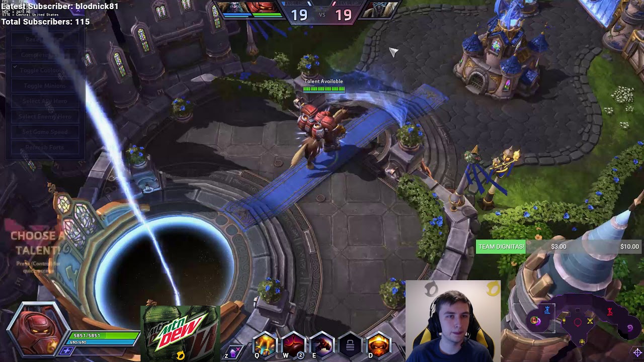 Blaze Talent and Kit Overview - 2nd January 2018