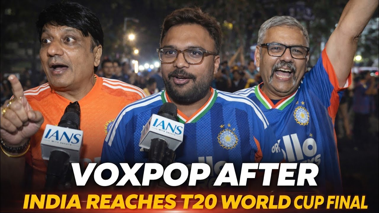 Fans Celebrate Historic Win Outside Wankhede Stadium | India Reach T20 World Cup 2026 Final