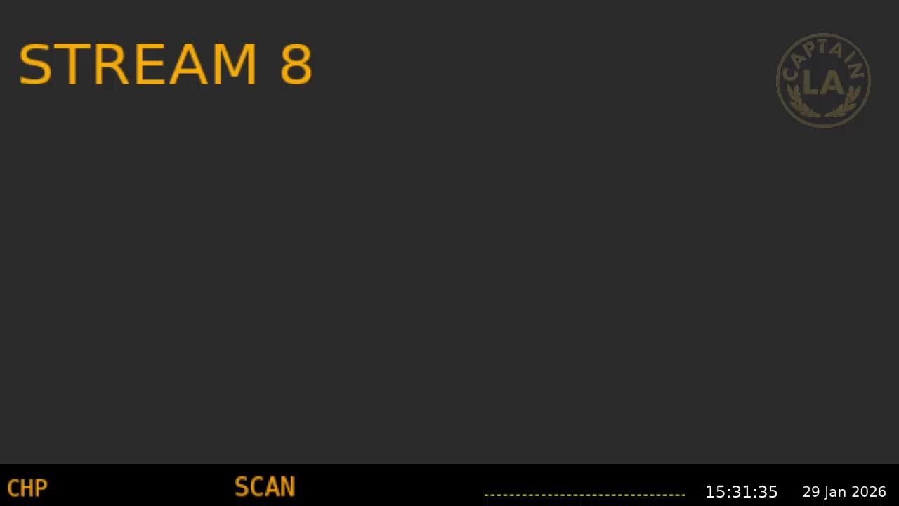 Stream 8 - CHP - LA Captain - Eighth Scanner Feed - 29-Jan-2026 - Stream 8