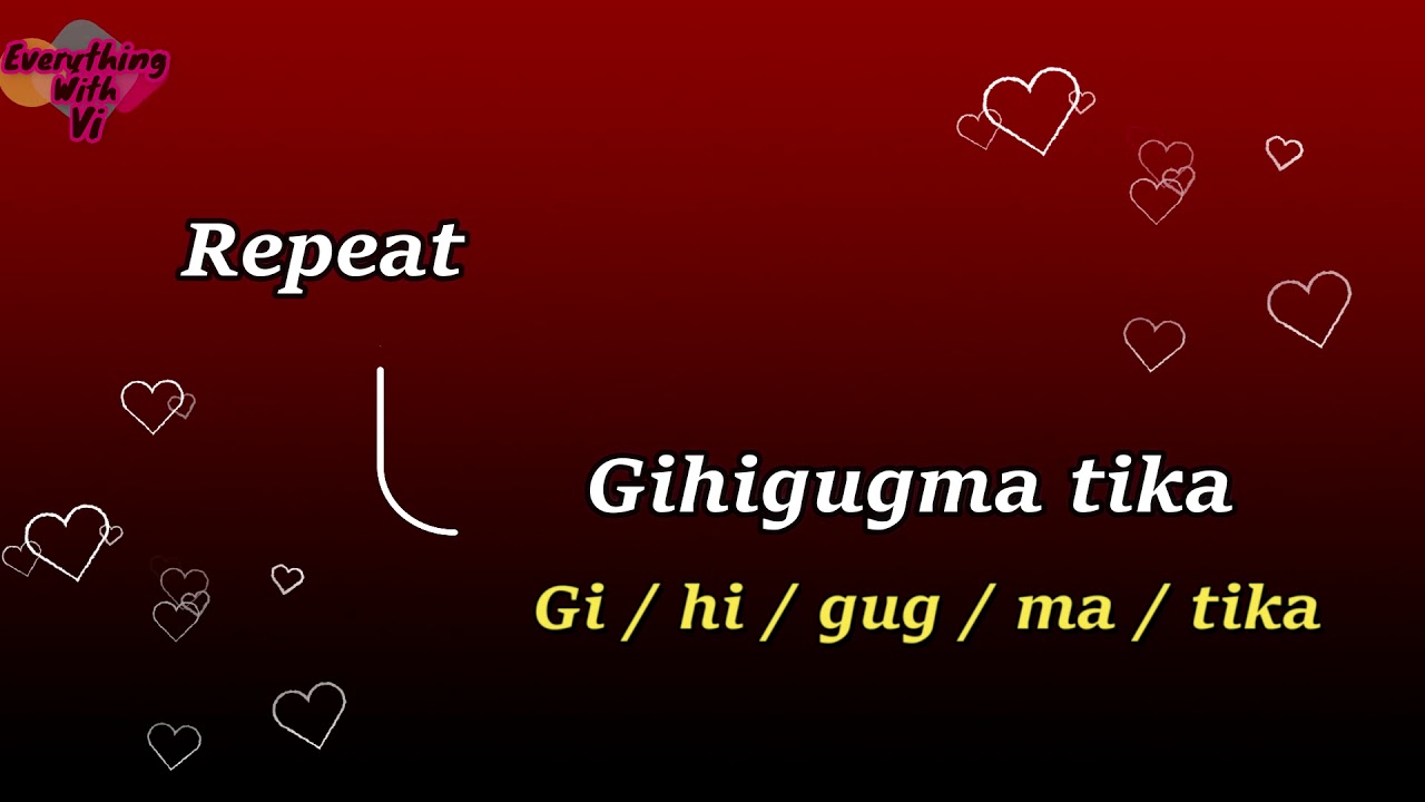 Love Phrases In Bisaya / The Common Love In Bisaya - Lesson 5 | With Vi