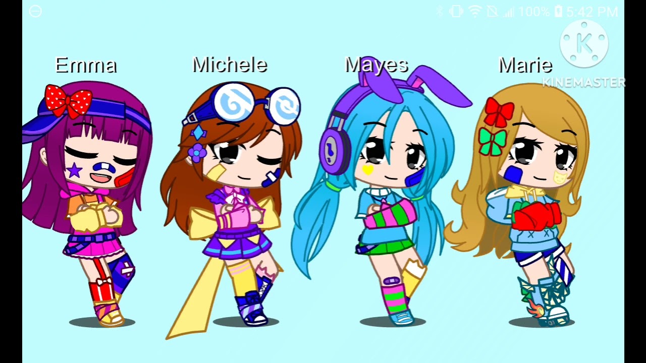 The Japanese Girls sing DECORATE UR LIFE! by cybr.grl gacha club