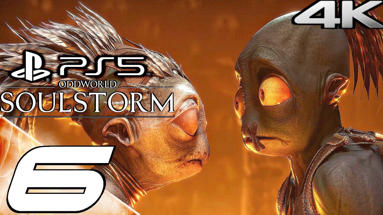 ODDWORLD SOULSTORM PS5 Gameplay Walkthrough Part 6 - The Sanctum & Escape (4K 60FPS)