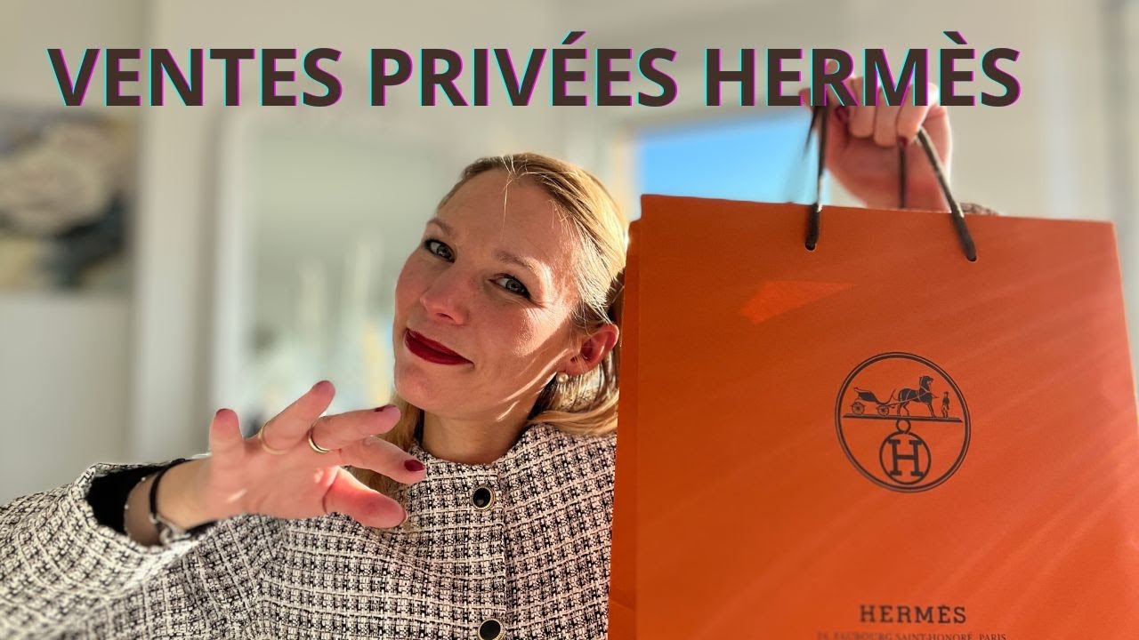 MA PREMIÈRE EXPÉRIENCE AUX VENTES PRIVÉES HERMÈS HIVER 2024
