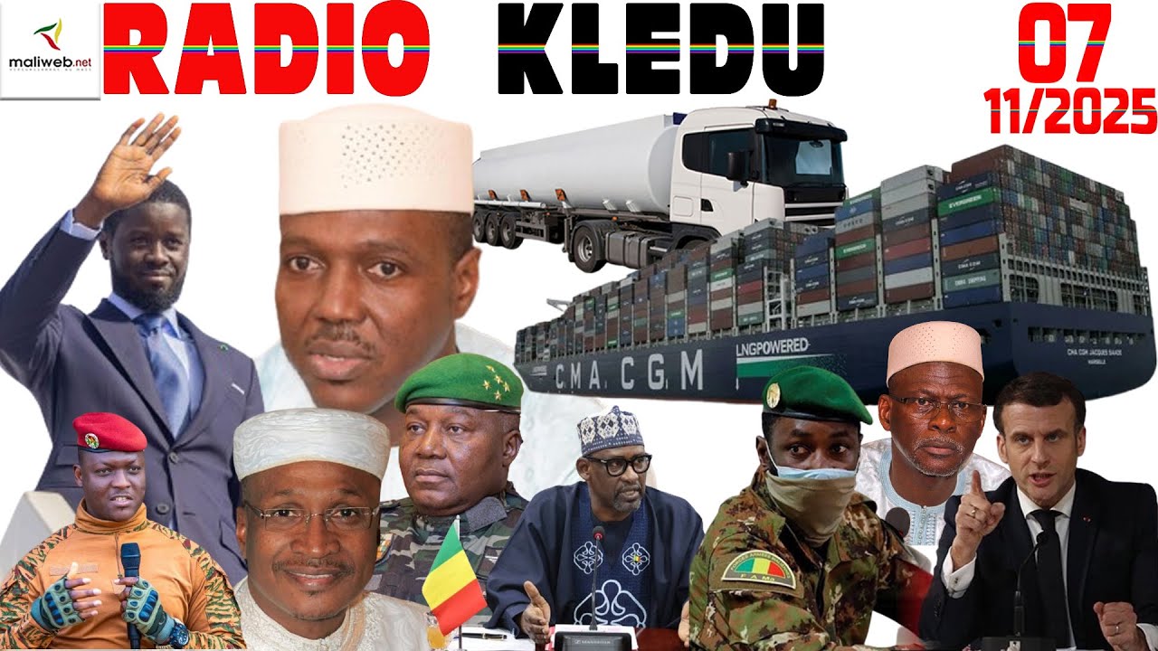 La Revue de Presse de la RADIO KLEDU du 07 novembre 2025