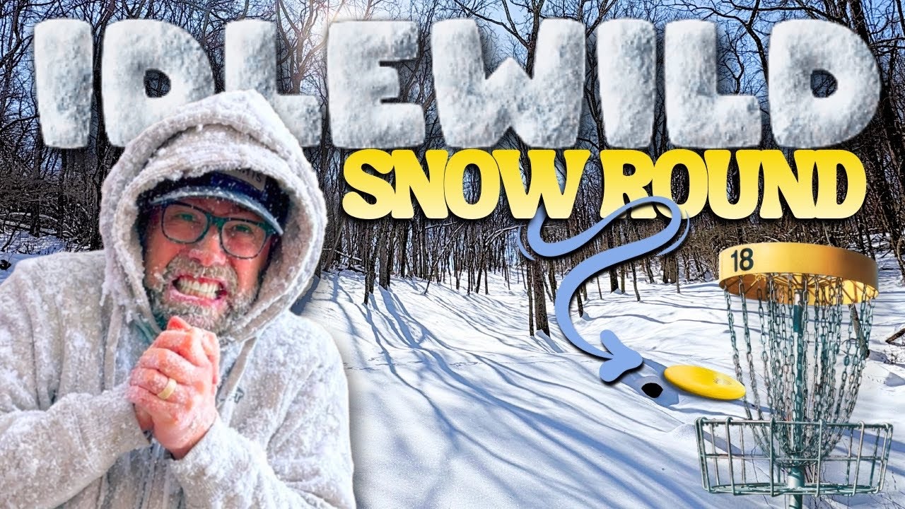 Диск-гольф Idlewild: снежный раунд!