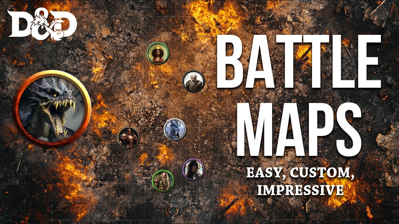How to Craft EPIC D&D Battle Maps in Minutes!