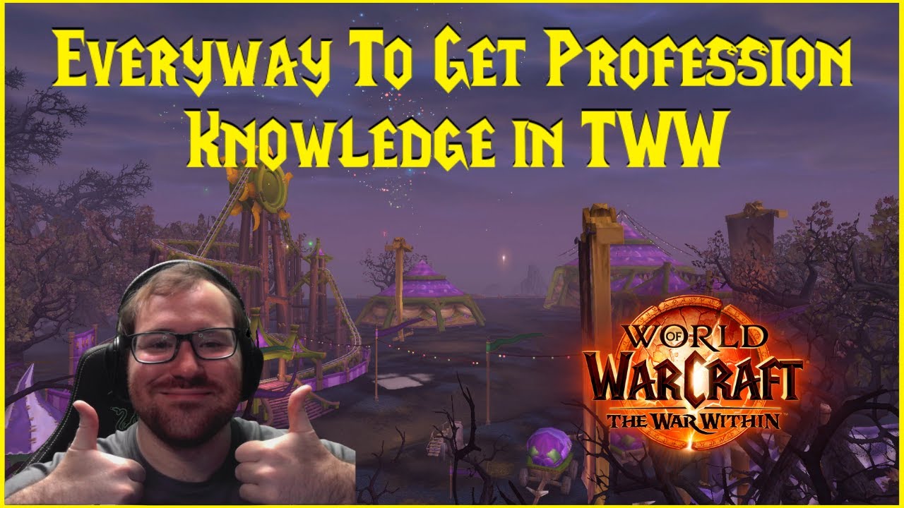 The War Within: Everyway to get Profession Knowledge in TWW