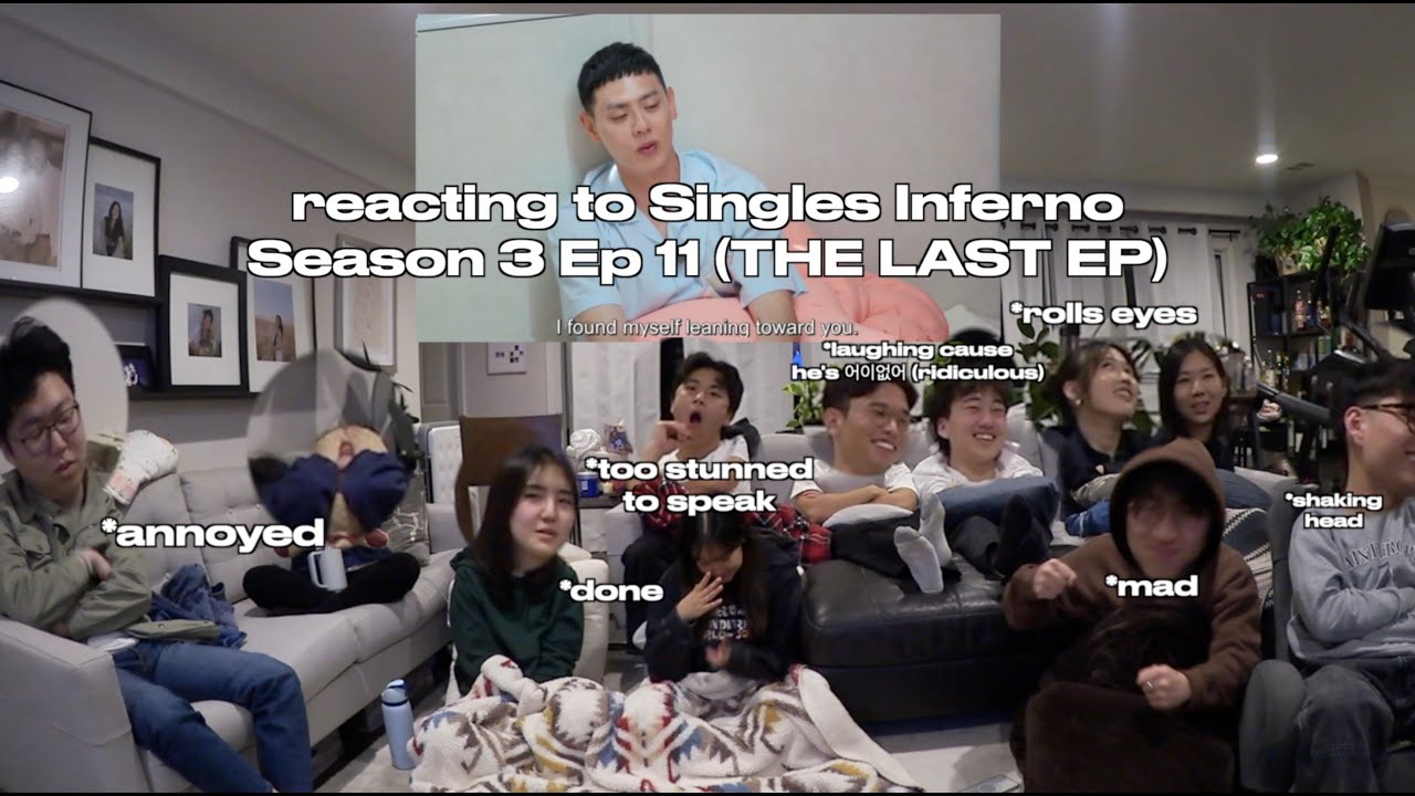 reacting to the LAST Episode of Singles Inferno Season 3 (Ep 11)!!! *THE FINAL CHOICE*