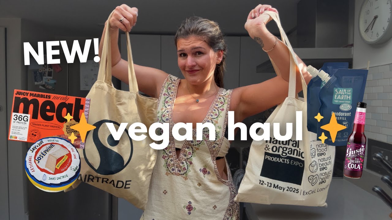 NEW vegan launches!! (natural and organic)