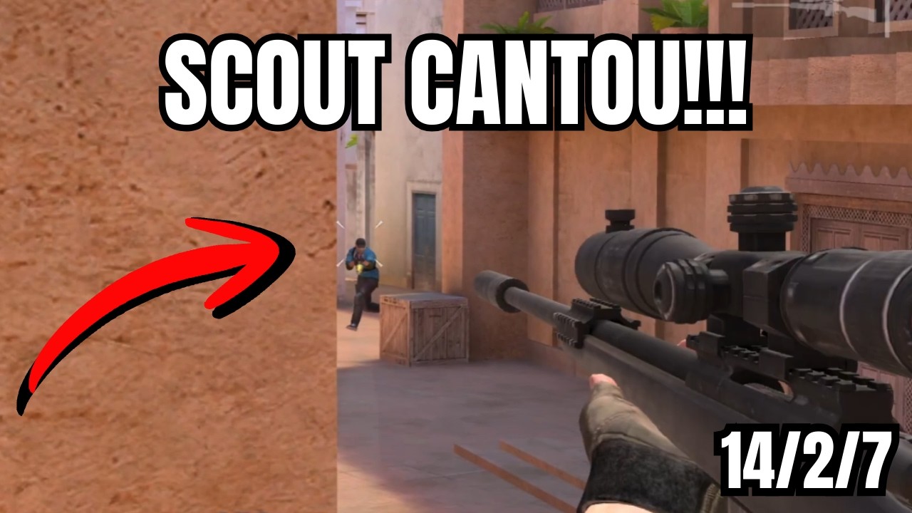 FIZ UM ROUND BRILHANTE DE SCOUT 😍 #standoff2