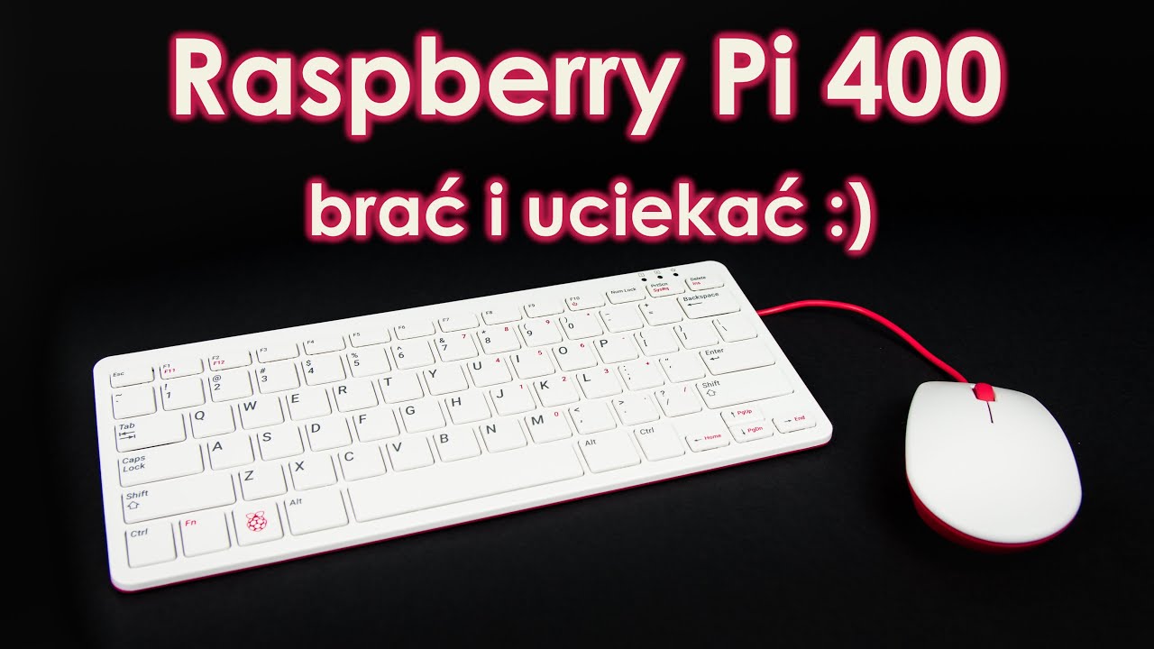 Raspberry Pi400 - komputer IDEALNY dla dziecka - a w sumie to dla każdego :)