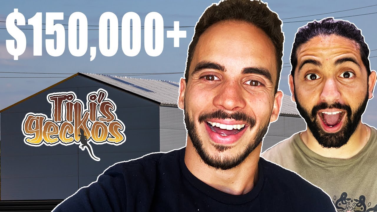 I Spent Over $150,000 On My NEW Reptile Facility!