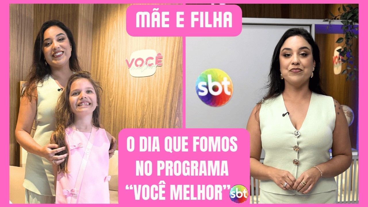 🌟 Mamãe Cassia no Programa Você Melhor (SBT) | Entrevista sobre Harmonização Facial 💖✨