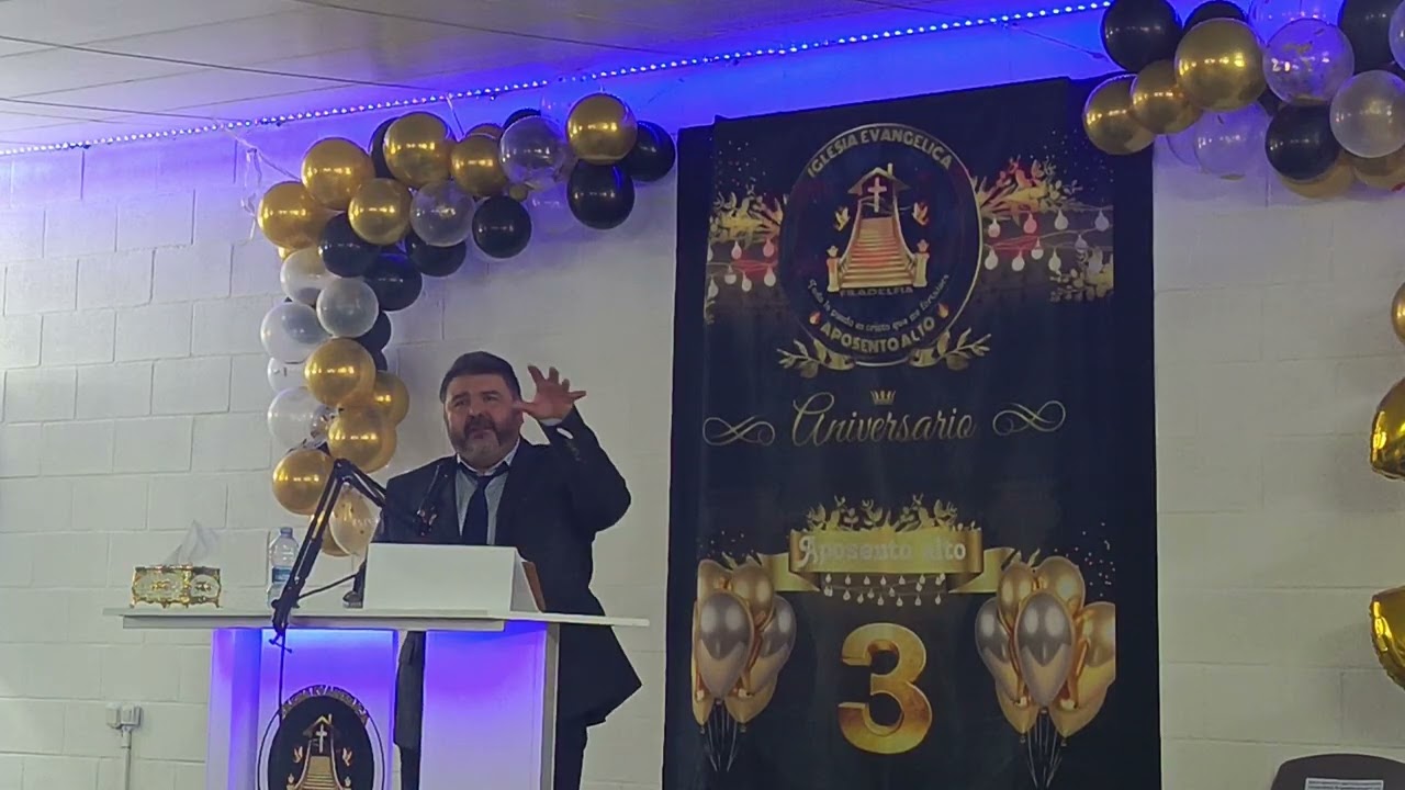 Fernandito de Miranda 3°aniversario de la iglesia 