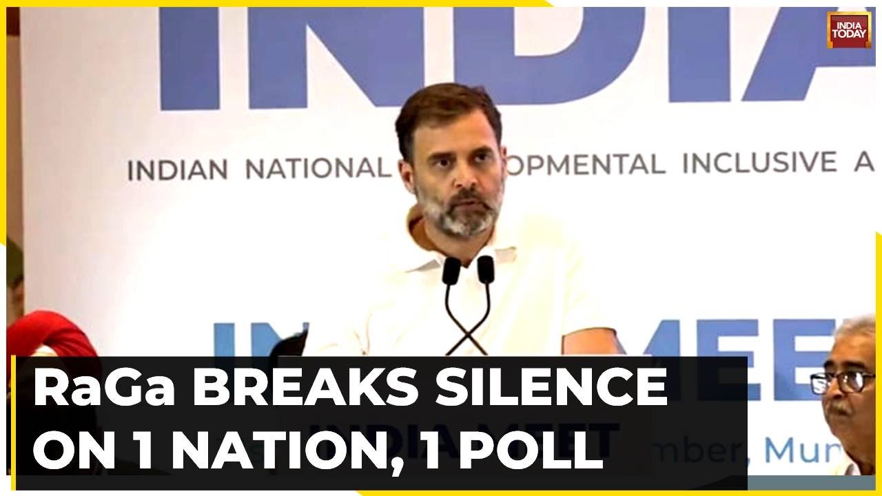 Rahul Gandhi Slams ‘One Nation, One Election’, Calls It ‘Attack On Union & All States’
