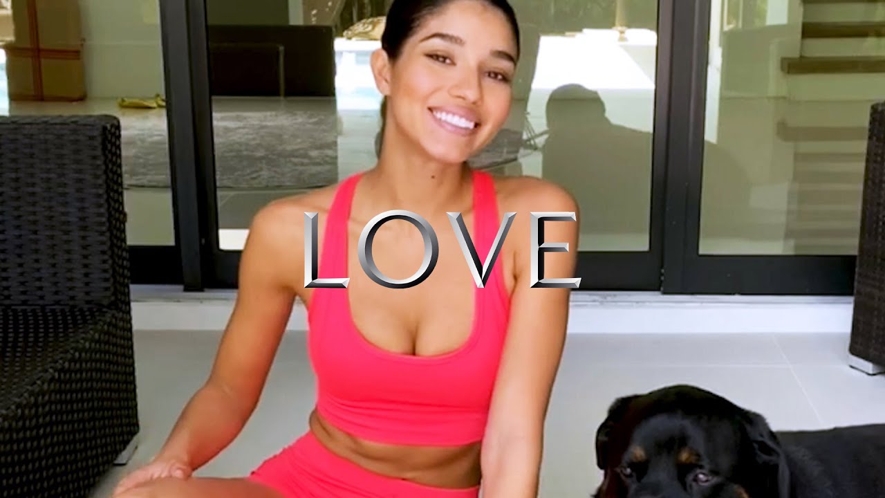 Yovanna Ventura&rsquo;s pet-friendly lower-body workout, courtesy of DOGPOUND | #StayHome #LOVEIN