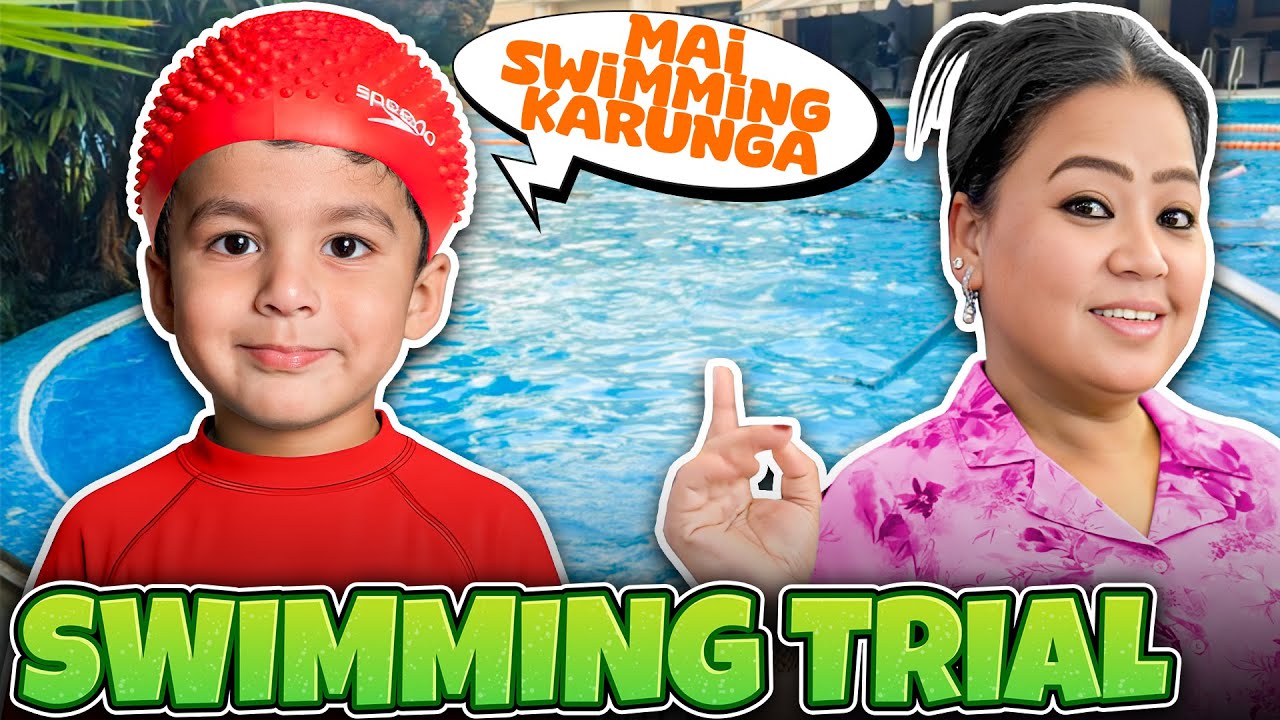 Golle Ne Apne Swimming Trial Pe Dhamaal Kar Di 🏊🏻‍♂️ | Bharti Singh | Harssh Limbachiyaa | Golla