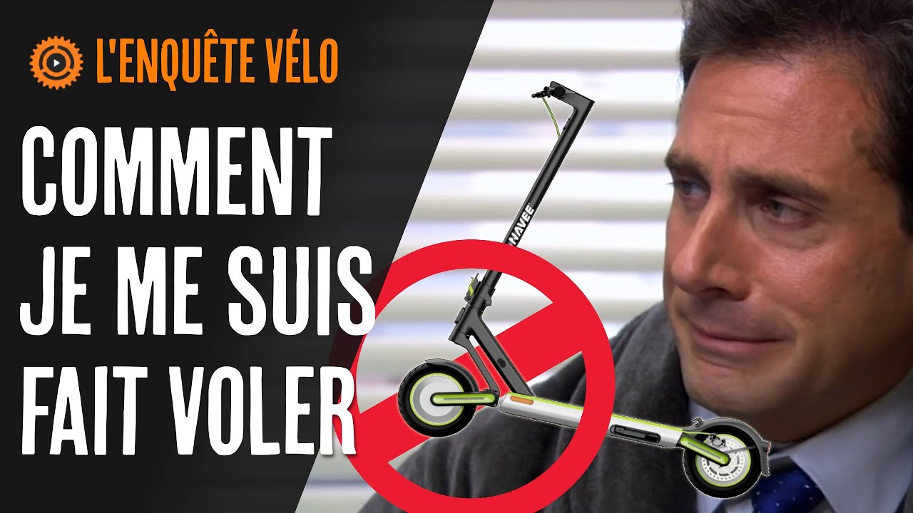 On m'a volé ma trottinette électrique😭, j'explique comment ça s'est produit et comment l'éviter...