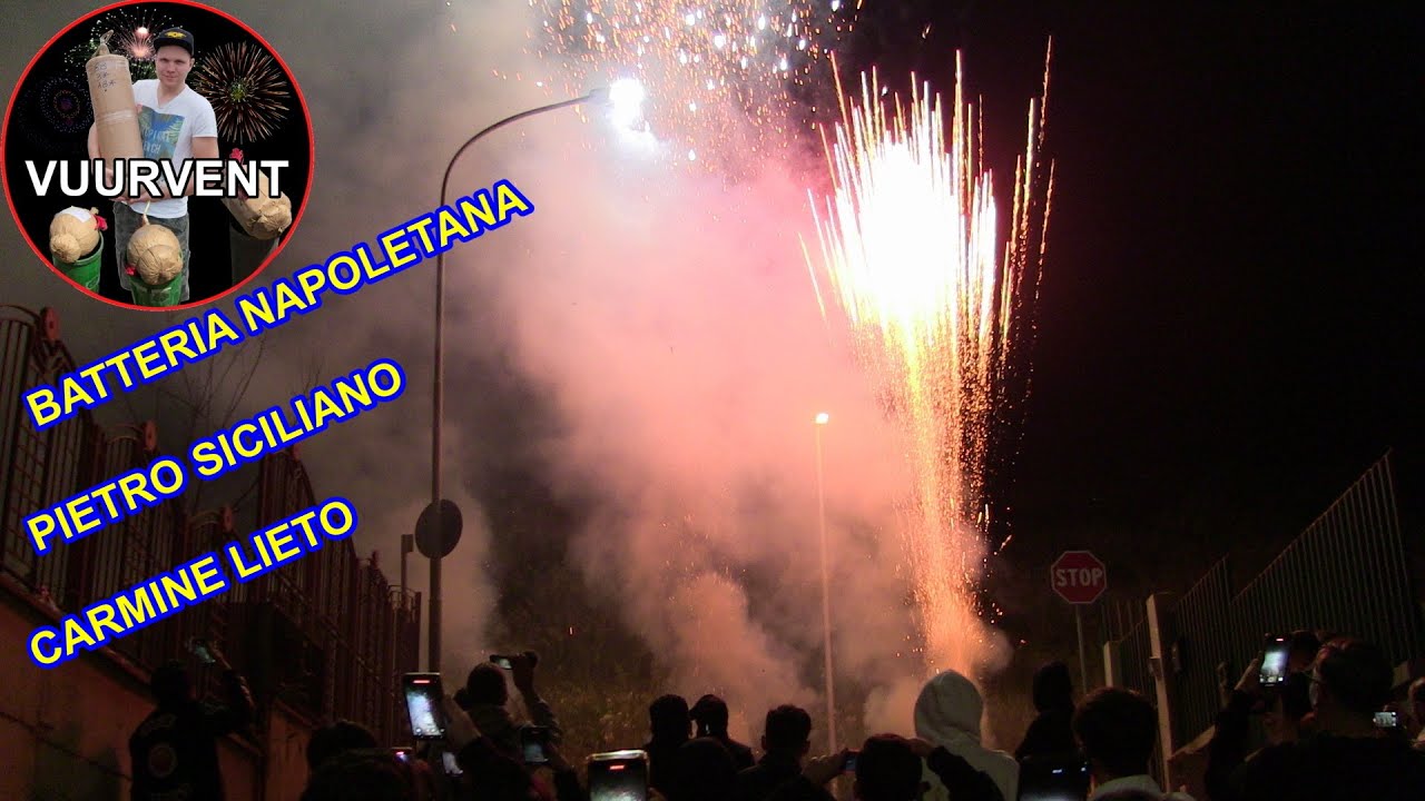 Batteria Napoletana 14 - Pietro Siicliano/Carmine Lieto - Festa Maria ss del Agnena 2025 - FIREWORKS