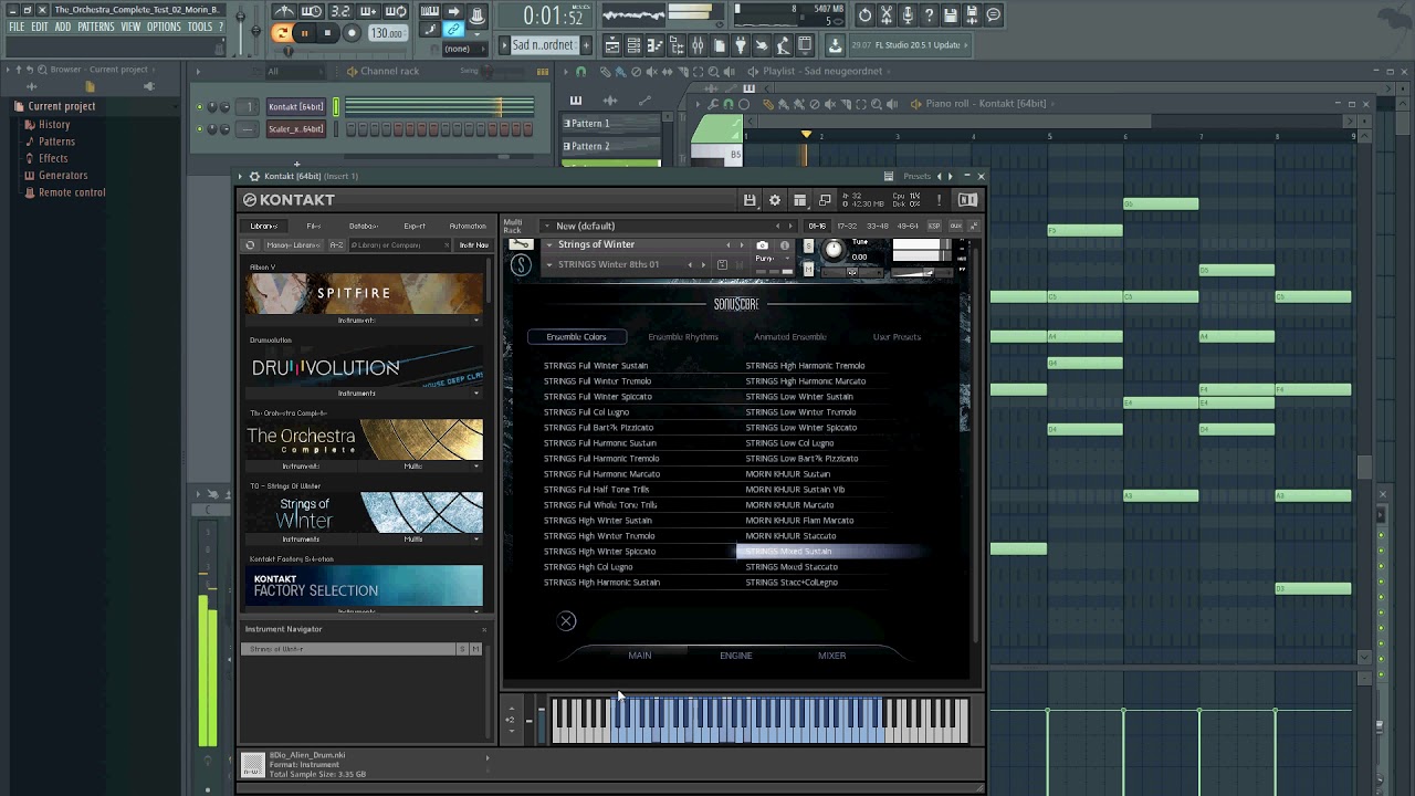 Strings Of Winter Presets