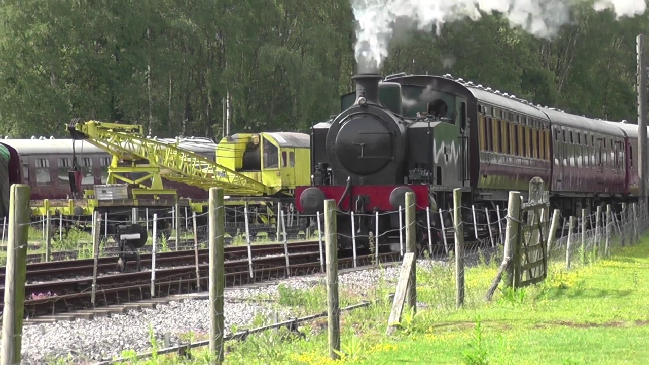 Hudswell Clarke 0-6-0T 'Jennifer' at Peak Rail - 30/05/2017