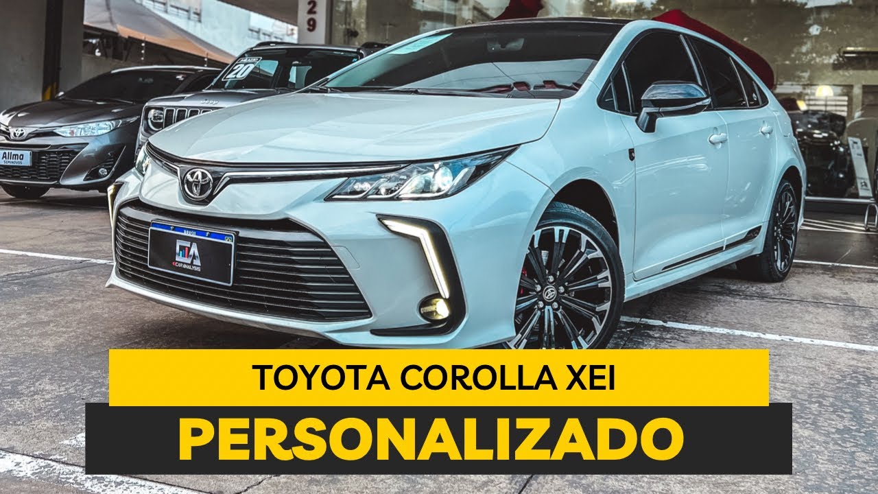 CONHEÇA UM COROLLA XEI TODO PERSONALIZADO
