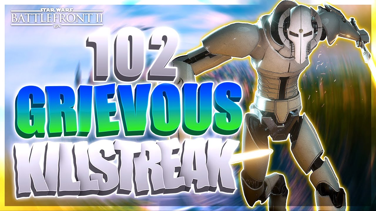 102 Very Intense Jedi Grievous Killstreak on Naboo