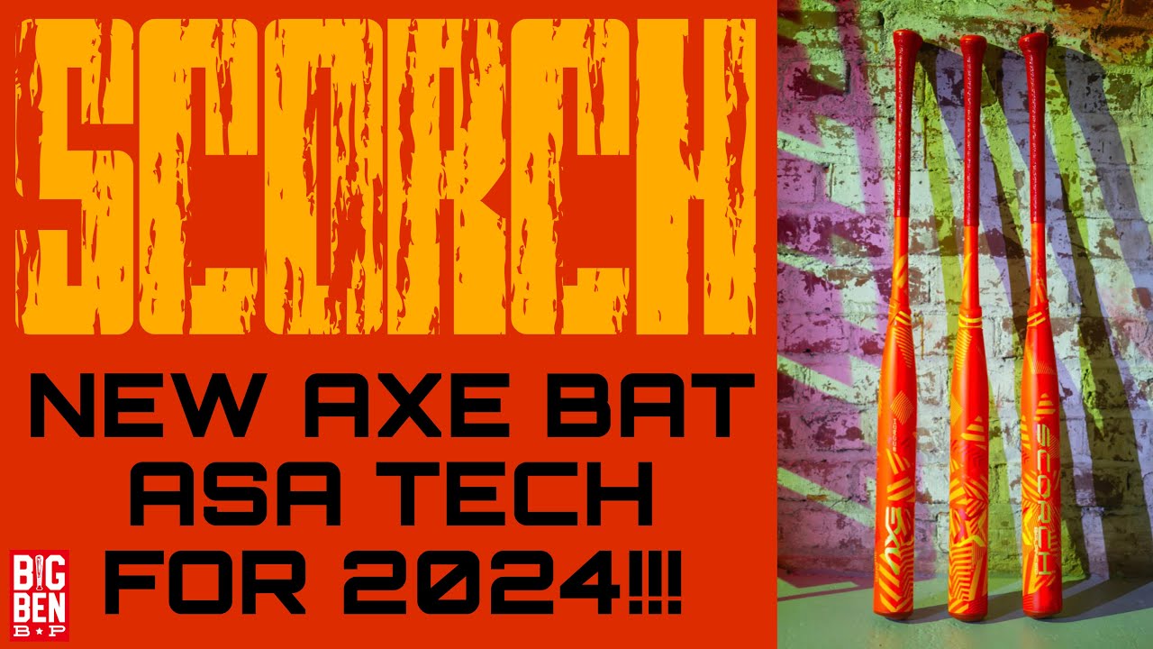 2024 AXE SCORCH (Balanced) NEW ASA TECHNOLOGY FROM AXE BAT!!!