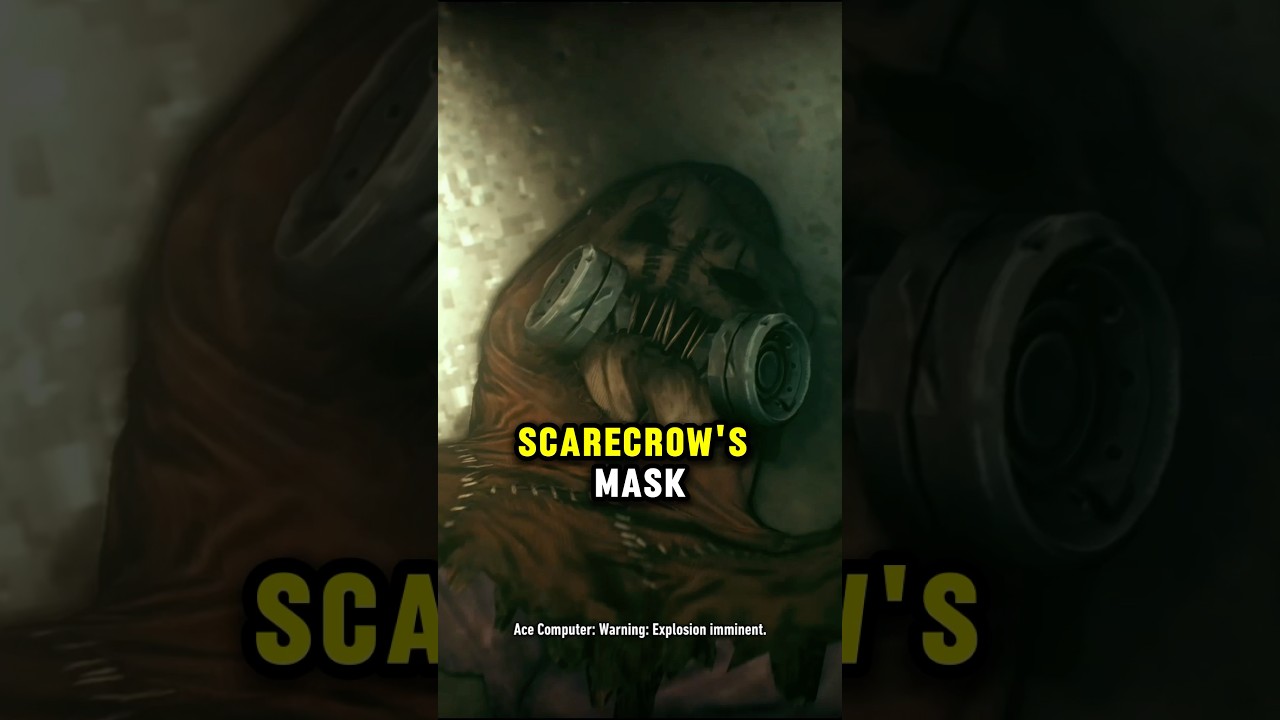 Old Scarecrow Mask In Arkham Knight 
