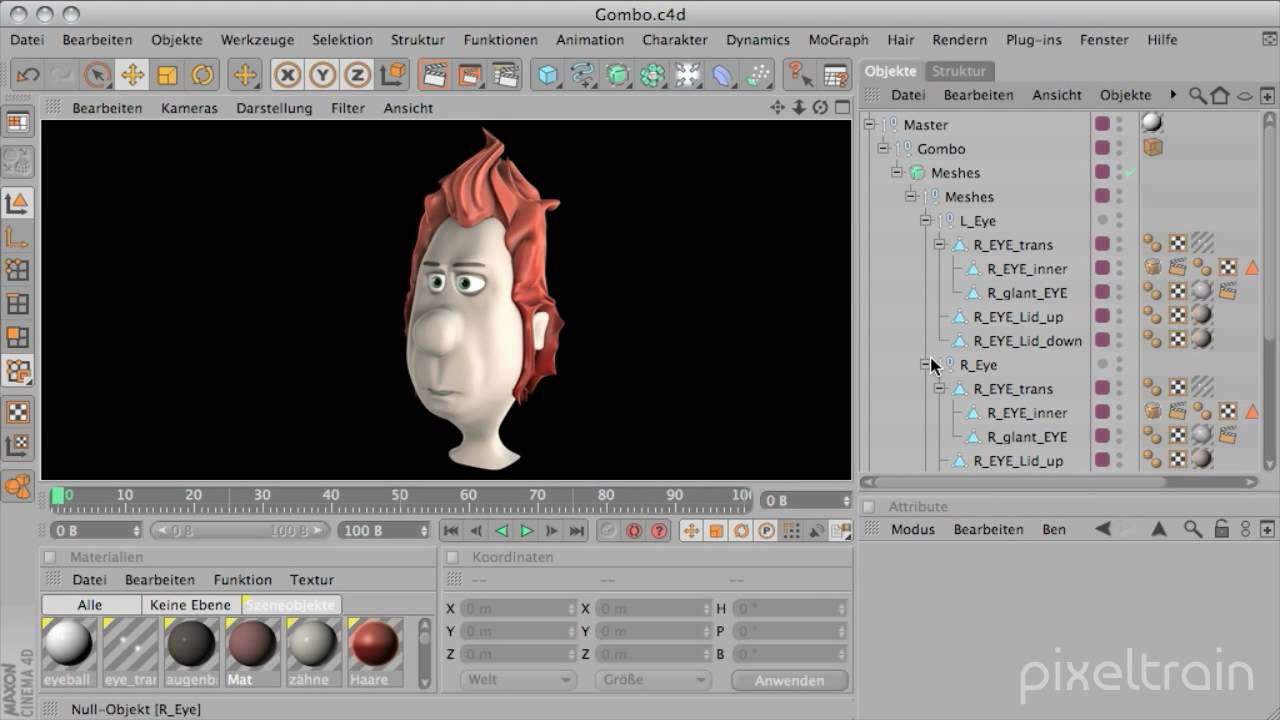 pixeltrain.de - Cinema 4D 11.5 - Verbessertes Verbinden