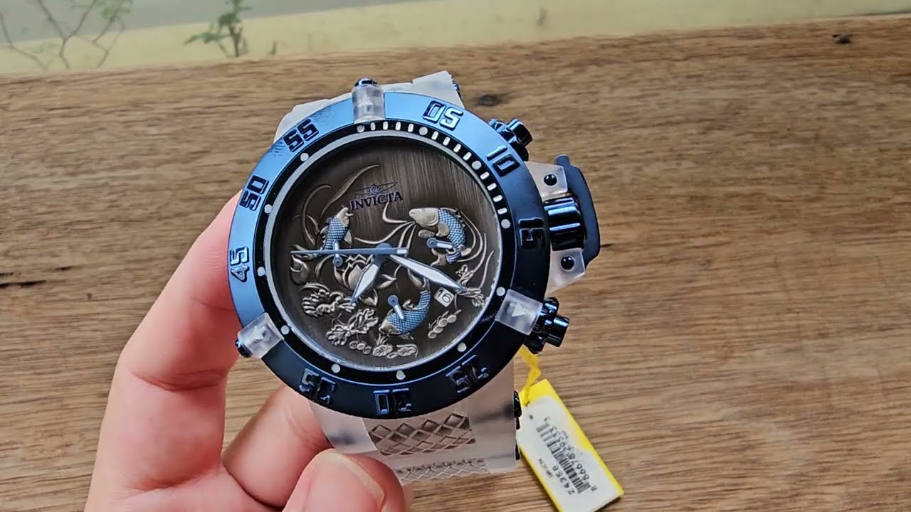 Conhe&ccedil;a o Chamativo Rel&oacute;gio Invicta Subaqua Zager Exclusive 24358 #relogios #altarelojoaria
