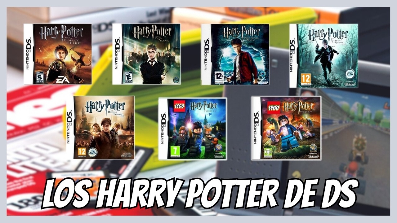 Los JUEGOS DE HARRY POTTER EN NINTENDO DS | El FENÓMENO de la DOBLE PANTALLA, STYLUS, LEGO y más