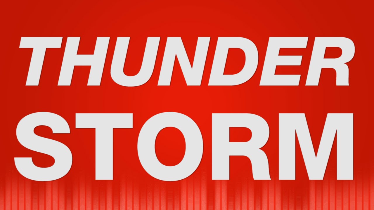 Thunder SOUND EFFECT - Thunderstorm Lightning Sound Effects - Donner sound effect Gewitter SFX