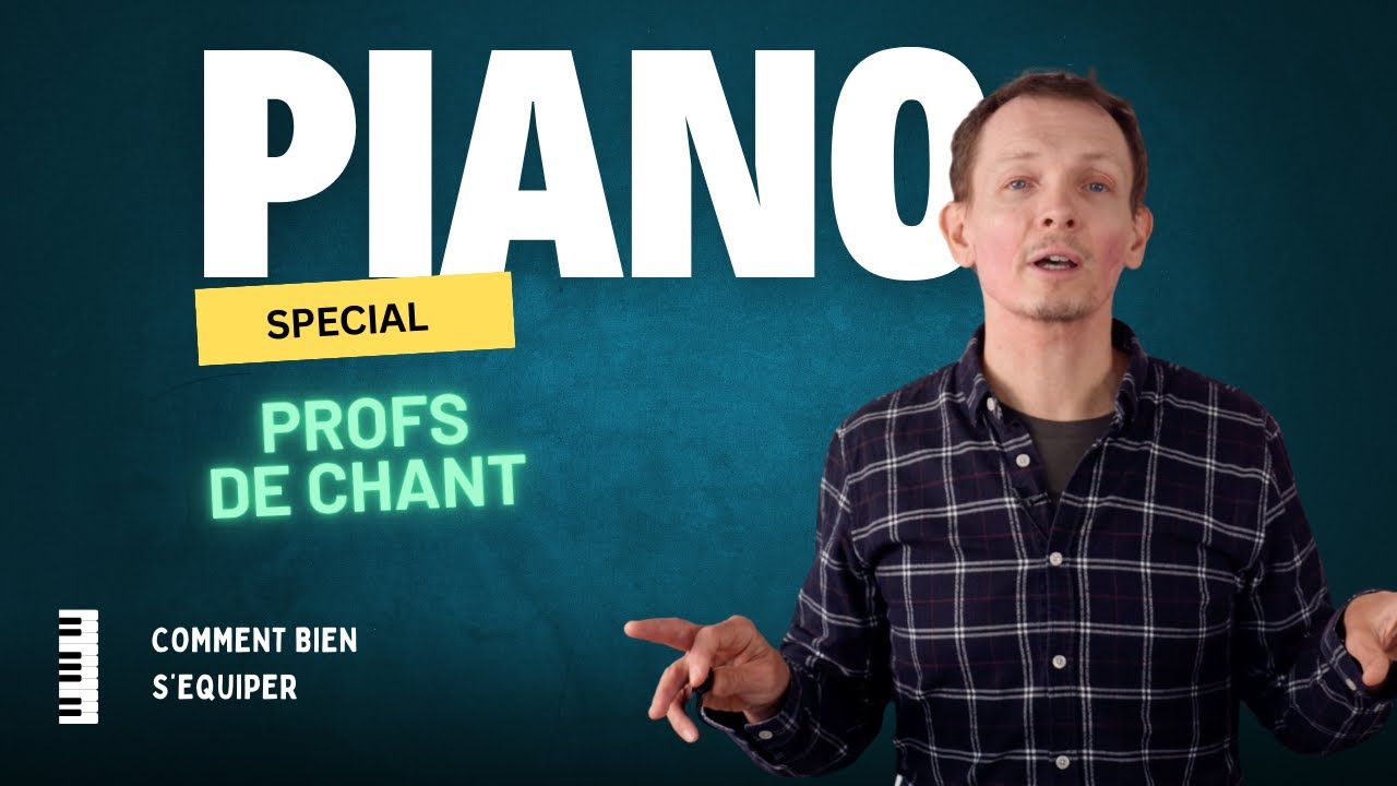Le piano pour prof de chant et coach vocal