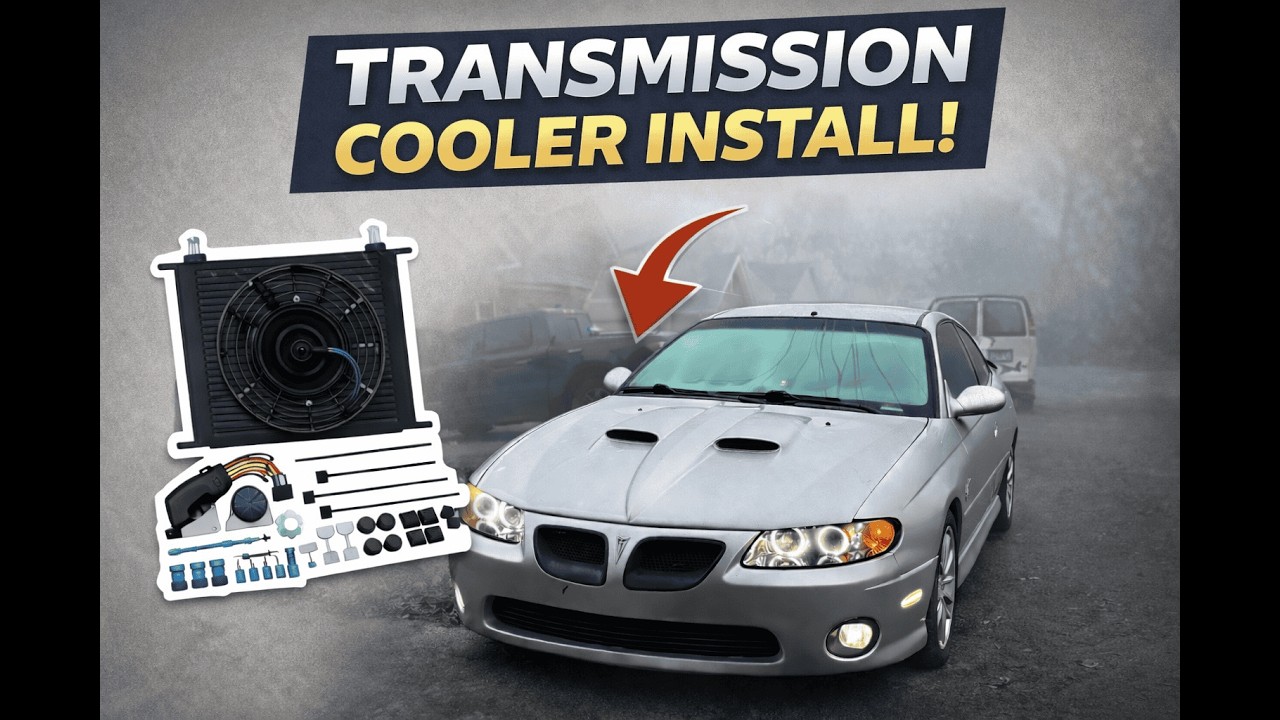 How to install a Transmission Cooler & Flush (LS1 GTO/4L60E)