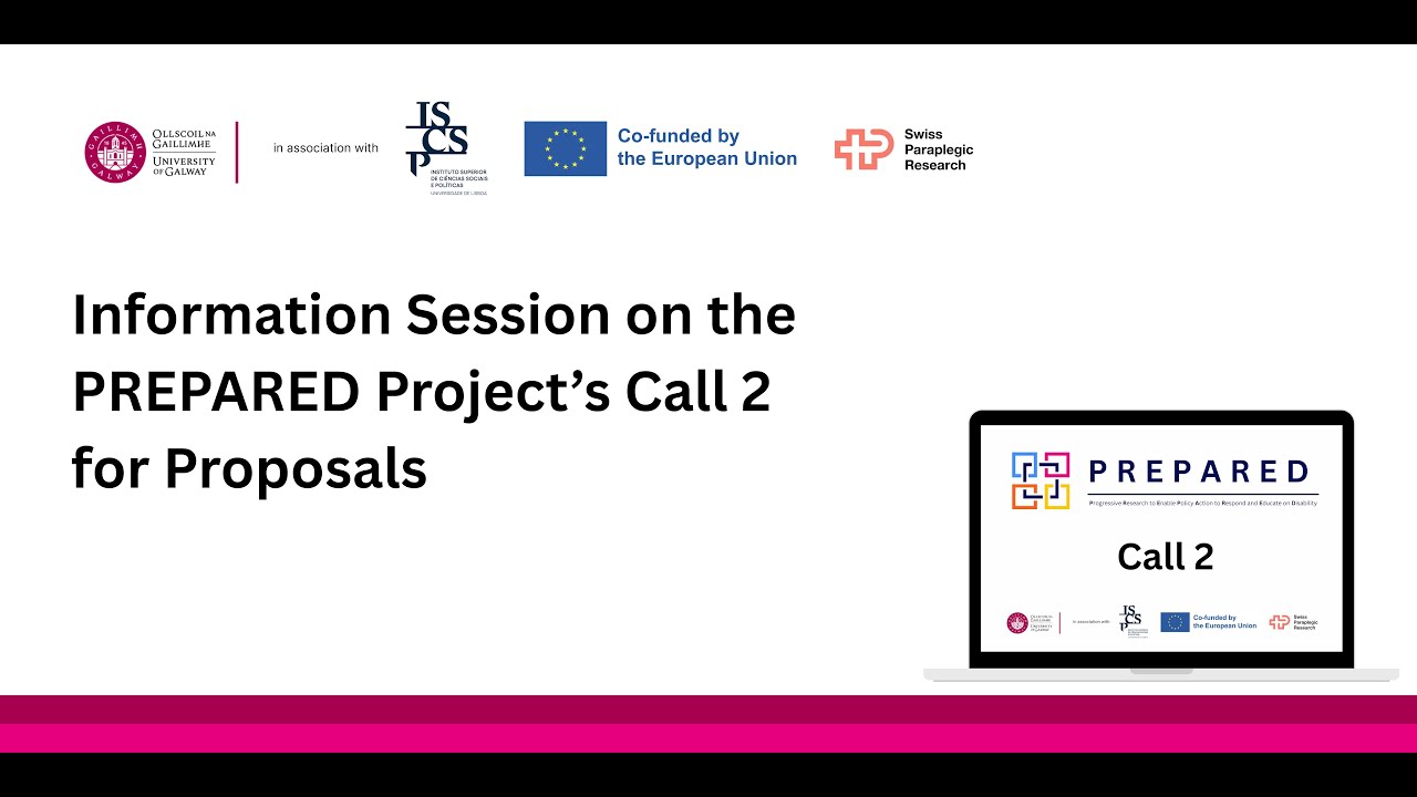 PREPARED Project Call 2 for Proposals - Information Session