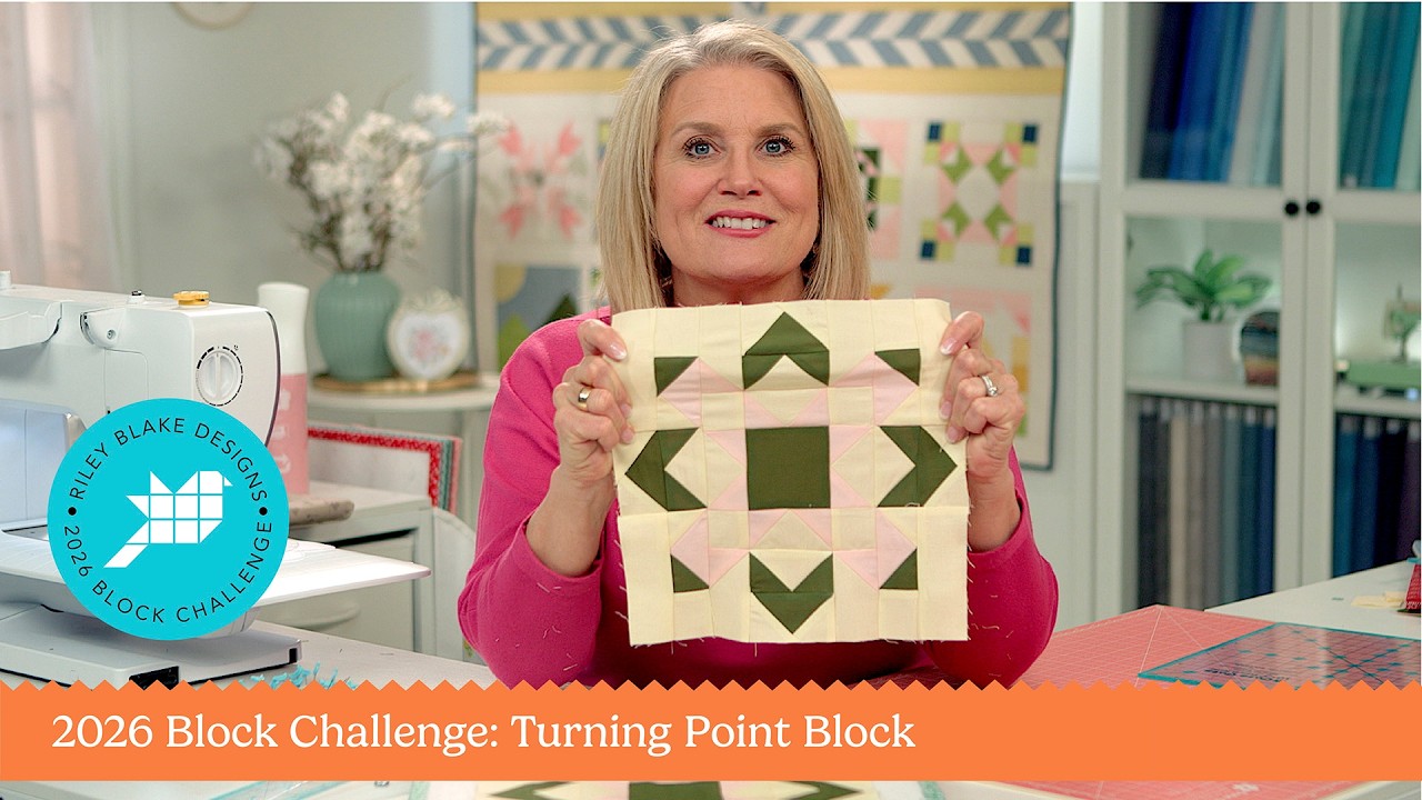 2026 RBD Block Challenge: Block 8 Turning Point Block designed by Sandy Gervais