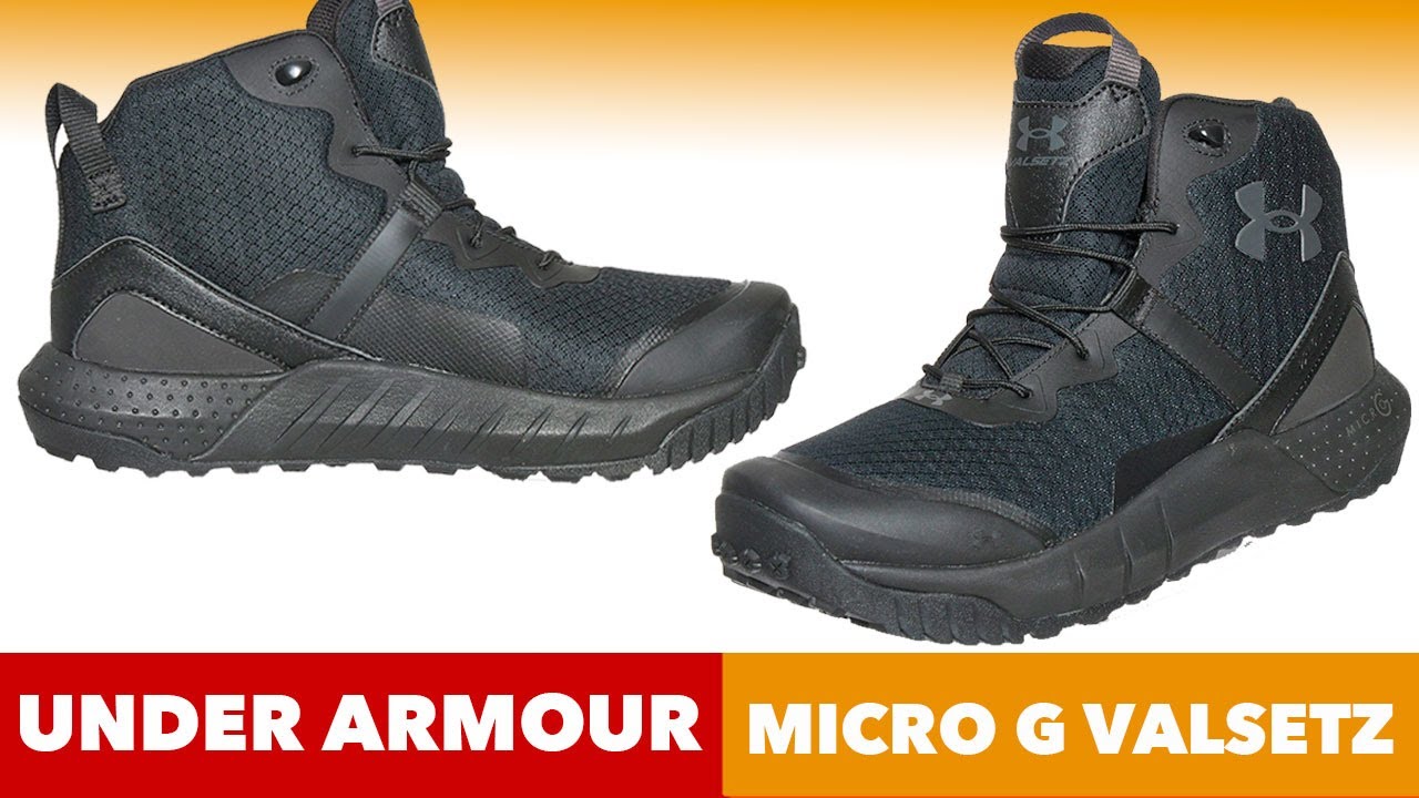 Bota Táctica Under Armour Micro G Mid más Vendida
