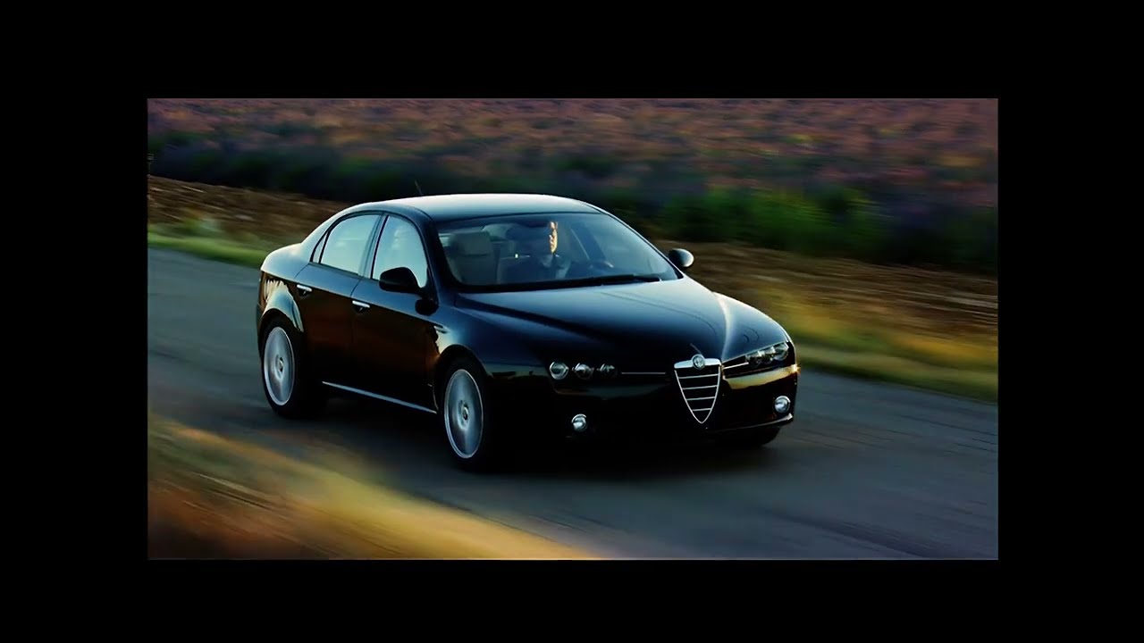 Alfa Romeo 159 promo video digital remaster