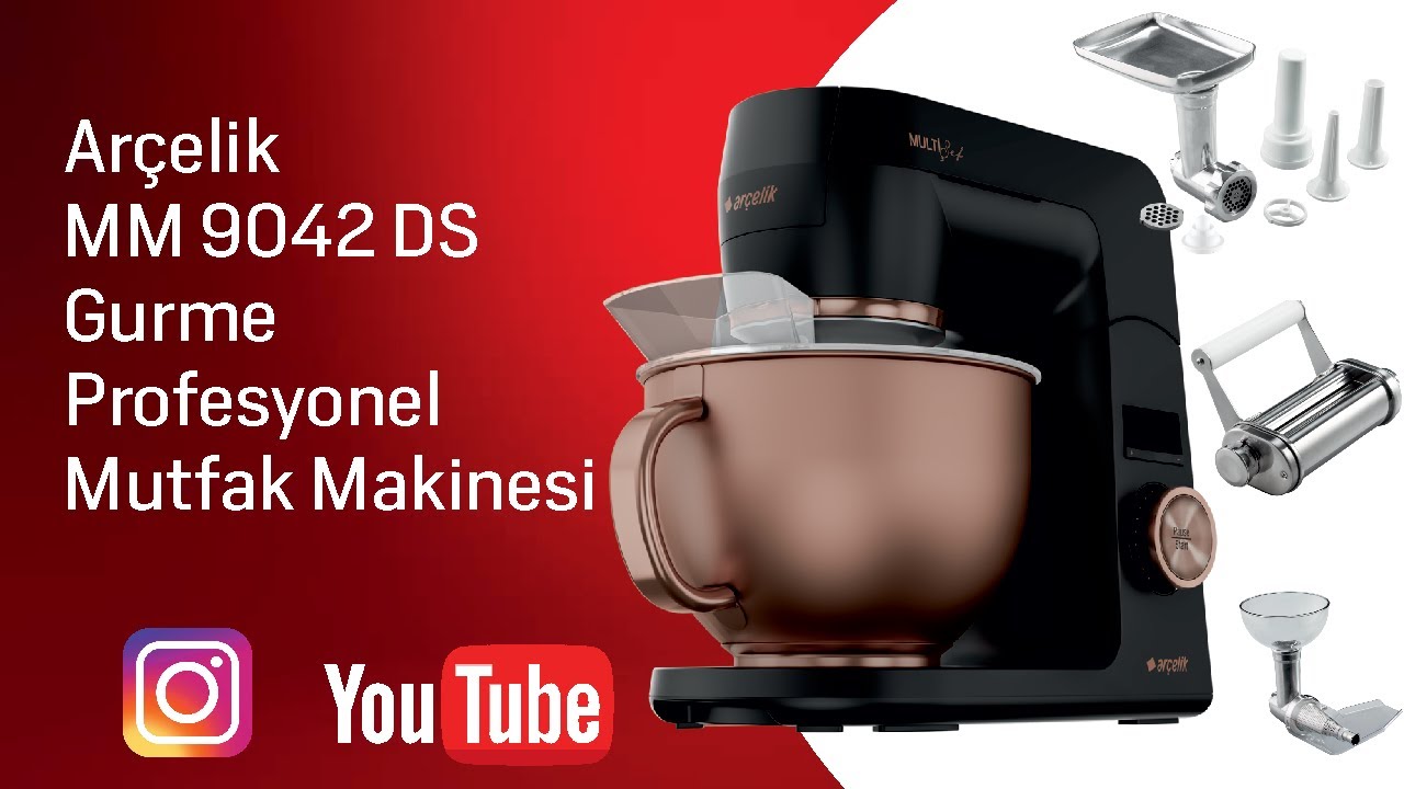 Ar&ccedil;elik MM 9042DS GURME PROFESYONEL MUTFAK ROBOTU